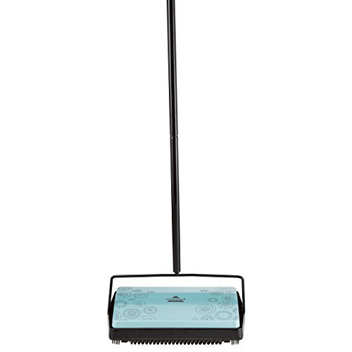 Manual Carpet Sweeper for Quick Floor Cleaning - Multi-Surface Tool