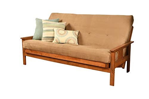 Monterey Full-Size Futon Sofa Bed with Innerspring Mattress