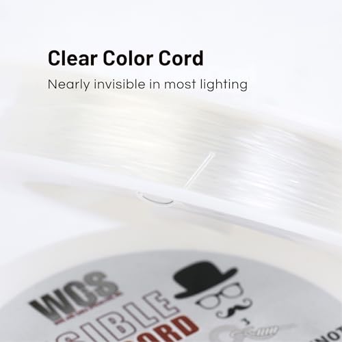 Invisible Hanging Wire 100ft Clear Nylon Cord for Decor and Picture Frames