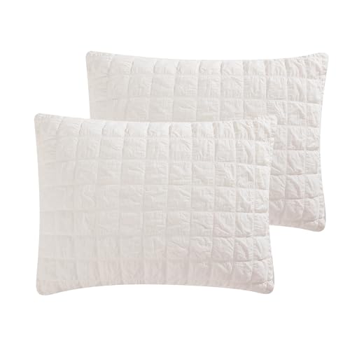 Lightweight Comforter Set with Pillow Shams - Puckered Seersucker, Full/Queen