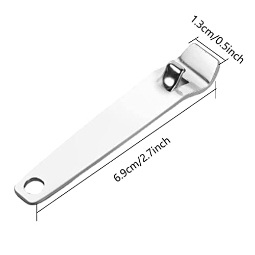 Soeenaper 2 Pack Mini Bottle Openers for Vials & Beverages Stainless Steel