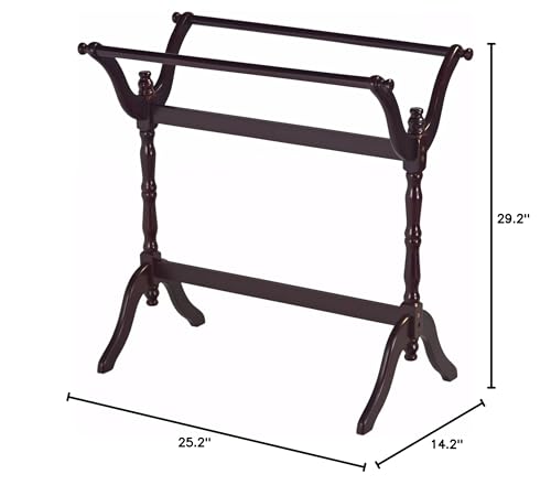 Frenchi Home Furnishing 29.2'' Tall Blanket/Quilt Rack