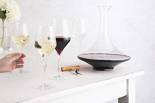 Luigi Bormioli Supermo 25.25 oz Wine Decanter, 1 Piece, Clear