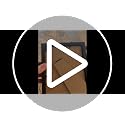 8x8 Square Shadow Box Picture Frames, Set of 3, Wood Deep Display Case