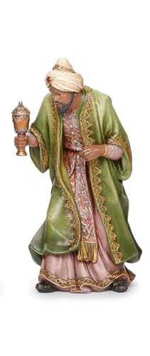 Roman 17.5" Standing King Nativity Figurine – Christmas Tabletop Decor