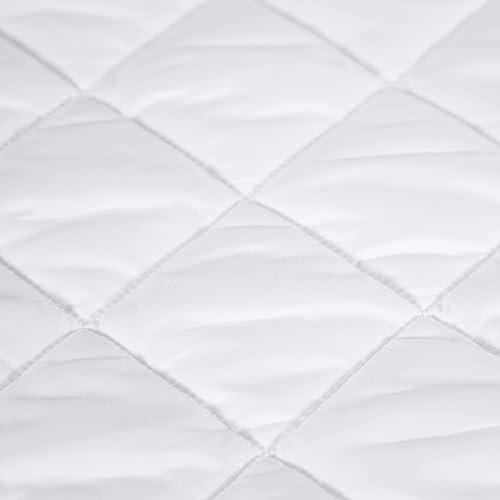 Waterproof Queen Mattress Pad with Moisture-Wicking Fabric
