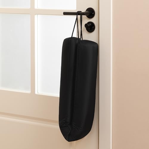36-Inch Weighted Door Draft Stopper with Removable Washable Cover
