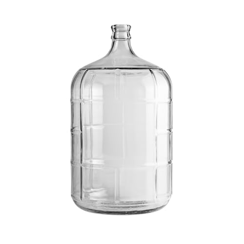 3 Gallon Glass Carboy Fermenter for Home Brewing and Wine Making