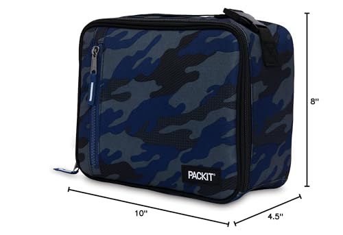 PackIt, Lunch Box Freezable Sporty Camo Navy
