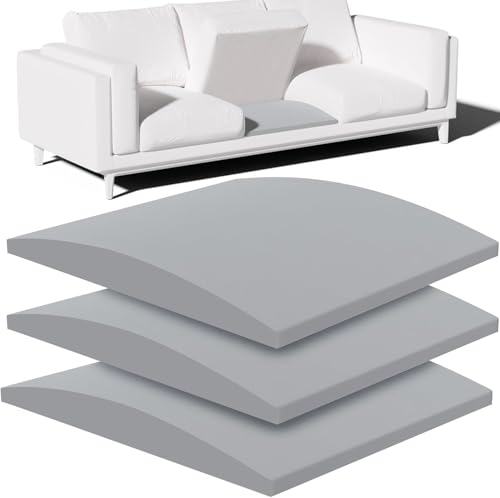 Sofa Cushion Support Pads for Sagging Couch Seats - 20x20x2 Inch, Set of 3