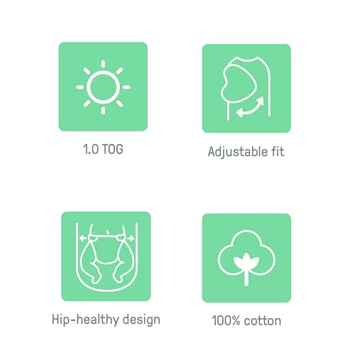 SwaddleMe by Ingenuity 100% Cotton Baby Swaddle Wrap (0-3 Months, 3-Pack)
