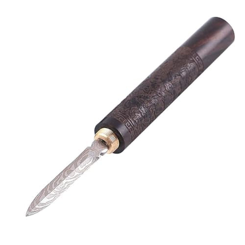 Haowei A Stainless Steel Tea Knife with Wooden Handle - Puerh Tea & Ice Pick Tool