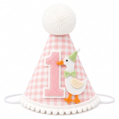 Funny Goose Birthday Hat - 1st Birthday Party Decoration