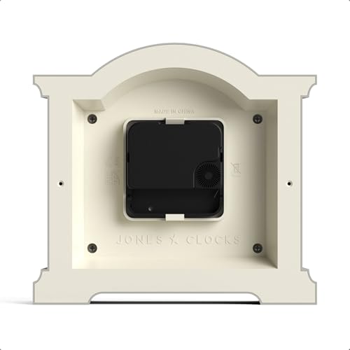 Sage Green Arched Mantel Clock - Classic Small Desk and Shelf Clock