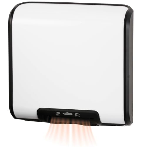 Automatic Hand Dryer, ADA Compliant Surface-Mounted Commercial Dryer, White