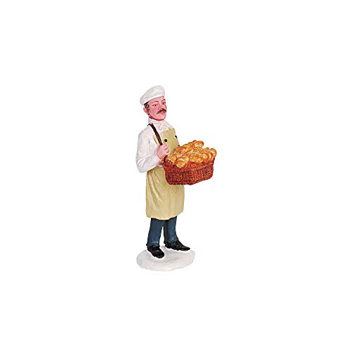 Lemax Christmas Village Bread Delivery Figurine - Resin Holiday Decor