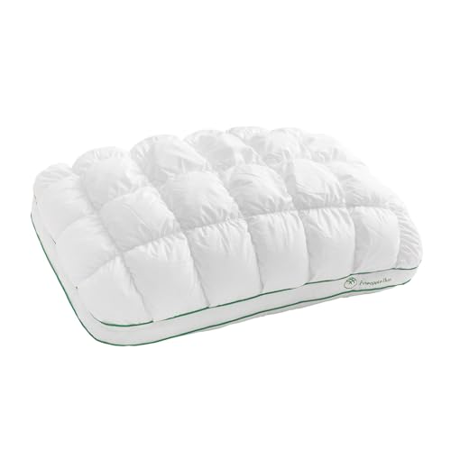 Fluffy Queen Size Bed Pillow - Soft Down-Alternative Filling