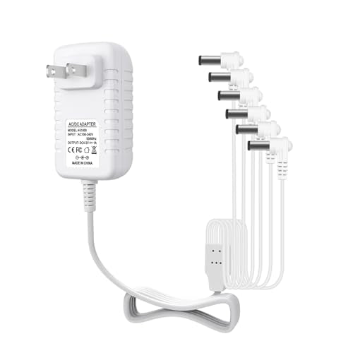 4.5V 6-Output Power Adapter for Lemax Lighted Village & Spooky Town Accessories