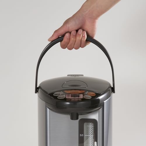 Zojirushi Micom Water Boiler and Warmer 4.2 Quarts / 4L Silver - Digital Temperature Control & Keep Warm