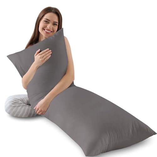 Memory Foam Body Pillow Insert - Soft & Supportive Bed Pillow