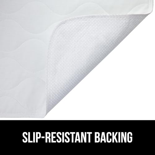 Gorilla Grip Waterproof Washable Incontinence Bed Pad - 52x34 Non-Slip Underpad