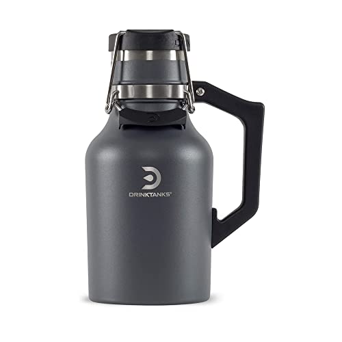 32 oz Vacuum Insulated Stainless Steel Growler for Beer, Wine, and Coffee