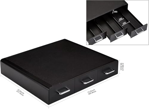 36-Pod Coffee Storage Drawer, 3-Drawer Countertop Coffee Pod Organizer