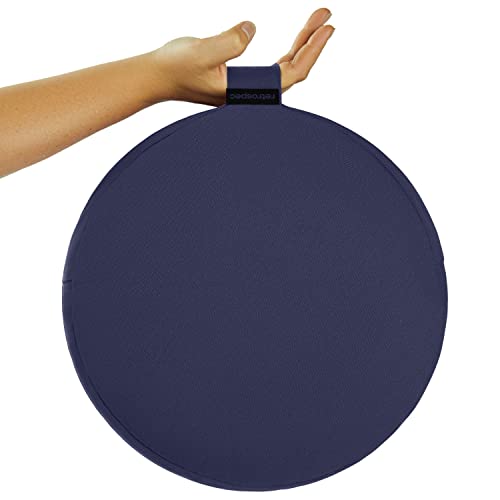 Buckwheat Hull Meditation Cushion - Adjustable Cotton Yoga Floor Pillow