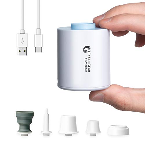 Portable Electric Air Pump for Inflatables - Ultra-Light Mini Rechargeable Pump