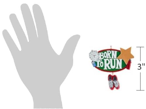 Born to Run Track & Cross Country Runners Ornament – The Bridge Collection