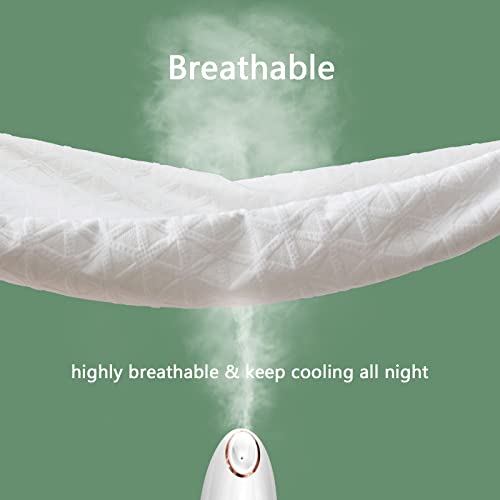 GOPOONY Queen Waterproof Cooling Mattress Protector - Deep Pocket Bed Cover