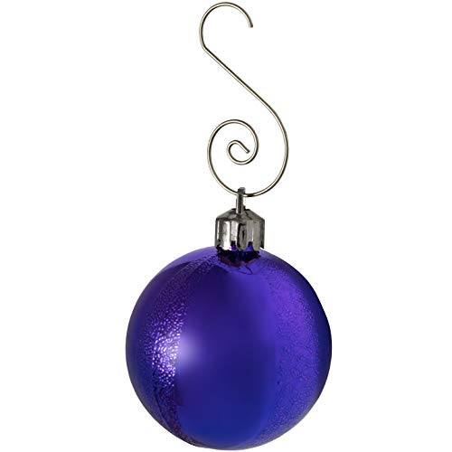 Silver Christmas Tree Ornament Hooks - 120 Pack Metal Wire Hangers