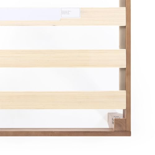 Mellow Naturalista Classic 12-Inch Solid Wood Queen Platform Bed
