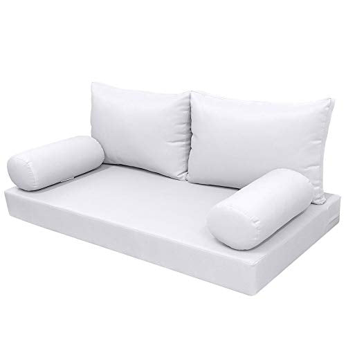 Outdoor Crib Size Daybed Cushion Cover Set - Porch Swing Slipcovers