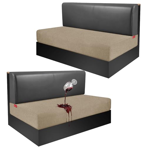 Waterproof RV Dinette Cushion Covers - Washable Seat Slipcovers