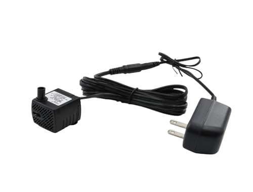 Submersible Low Voltage Fountain Water Pump - 40 GPH, 4-Speed Flow