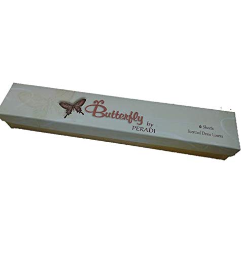 Butterfly Fragrance Scented Shelf and Drawer Liners - 6 Sheets