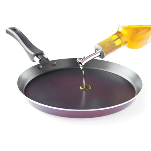 HIC Kitchen Set of 2 Fantes Stainless Steel Bottle Stopper Pourers – Perfect for Wines & Spirits