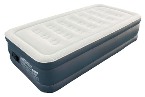 Twin Air Mattress with Built-In Pump - 18" Raised Inflatable Guest Bed