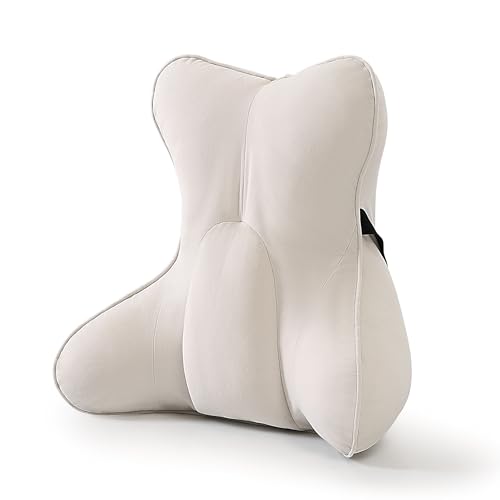 Ergonomic Lumbar Support Pillow for Back Pain Relief - Multi-Functional Cushion for Sofa, Car, and Office