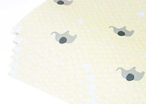 Baby Powder Scented Drawer Liners for Nursery - 6 Pack, 23 x 16.5 Inch