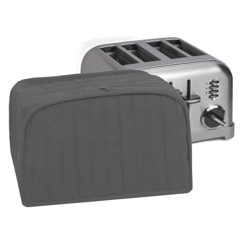 RITZ Universal Toaster Cover - Quilted Dust Protector for 4-Slice Toasters