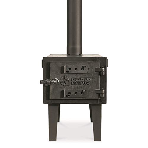 Portable Outdoor Wood Burning Stove with Chimney Pipe for Camping