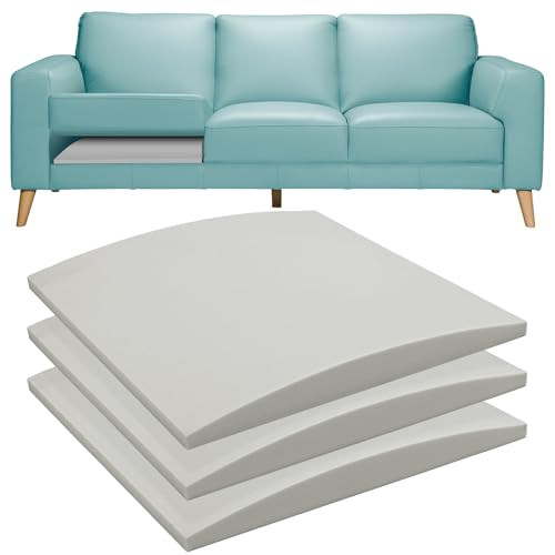 Sagging Couch Cushion Support Board - 20"x20" High-Density Foam (Set of 3)