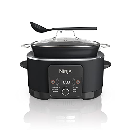 12-in-1 Multi-Cooker & Slow Cooker with 8.5-Qt Nonstick Oven-Safe Pot