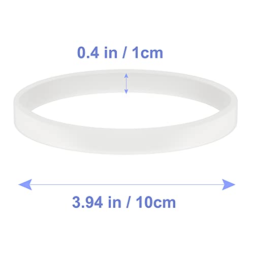 6 PCS 10cm Silicone Sealing Gaskets for 7-Fin Blender Blades