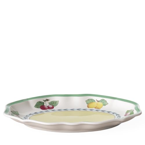 Villeroy & Boch French Garden Fleurence Oval Pickle Dish & Gravy Stand – Premium Porcelain, 9.5in