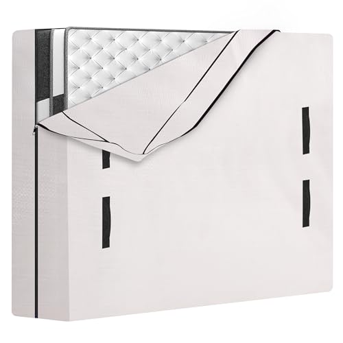 Heavy-Duty Mattress Bag for Moving & Storage - Queen Size