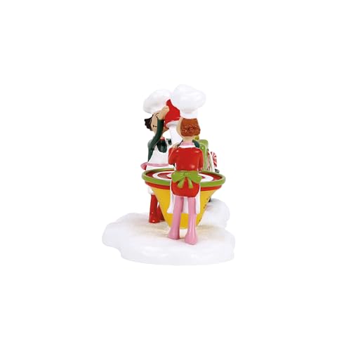 Who-Ville Candy Crew Christmas Village Figurine - Hand-Painted Resin, 3.5 Inch