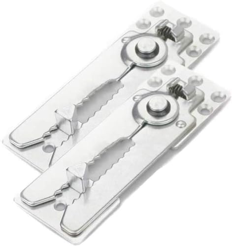 Heavy Duty Sectional Couch Connectors (2 Pack) - Steel Sofa Clamps